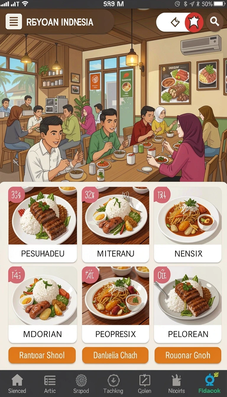 Tampilan utama aplikasi Aplikasi idr108 Terbaru dengan Fitur Terbaik yang intuitif dan efisien.
