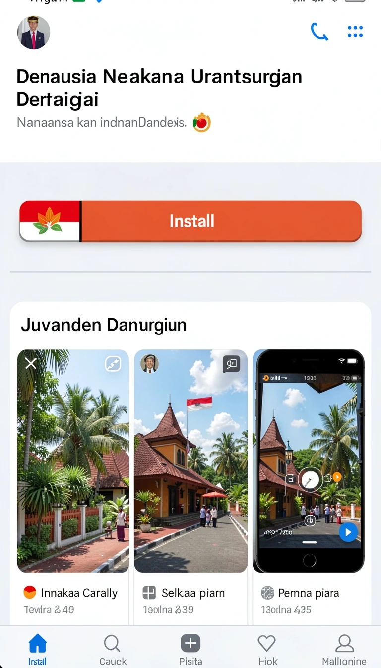 Tampilan utama aplikasi dewaslot99 APK Terbaru 2026 untuk Semua Perangkat yang intuitif dan efisien.